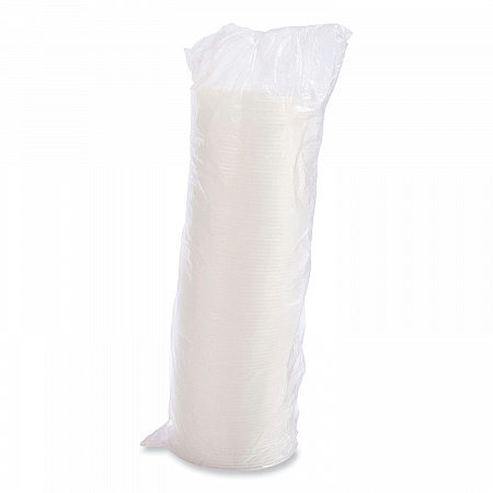 Cold Cup Lids, Fits 8 oz to 32 oz Cold Cups/Containers, Plastic, Translucent, 100/Sleeve, 10 Sleeves/Carton (20SL)