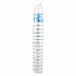 Horizon Hot/Cold Foam Drinking Cups, 44 oz, White/Ocean Blue, 15/Bag, 20 Bags/Carton (44AJ32H)