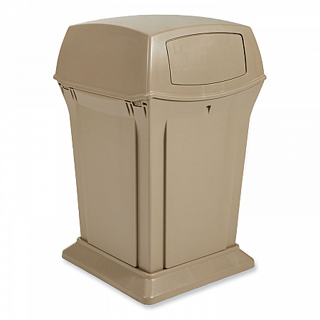 Ranger Fire-Safe Container, Two Doors, 45 gal, Structural Foam, Beige (917188BG)