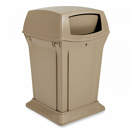 Ranger Fire-Safe Container, Two Doors, 45 gal, Structural Foam, Beige (917188BG)