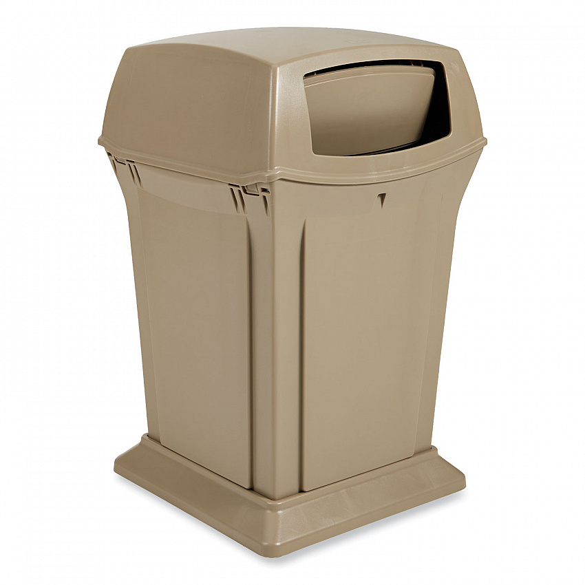 Ranger Fire-Safe Container, Two Doors, 45 gal, Structural Foam, Beige (917188BG)