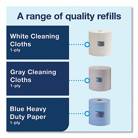 Heavy-Duty Cleaning Cloth, 1-Ply, 12.6