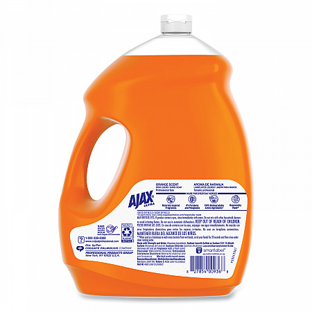 Dish Detergent, Orange Scent, 145 oz Bottle, 4/Carton (61034313CT)