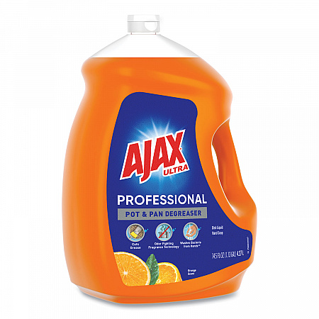Dish Detergent, Orange Scent, 145 oz Bottle, 4/Carton (61034313CT)
