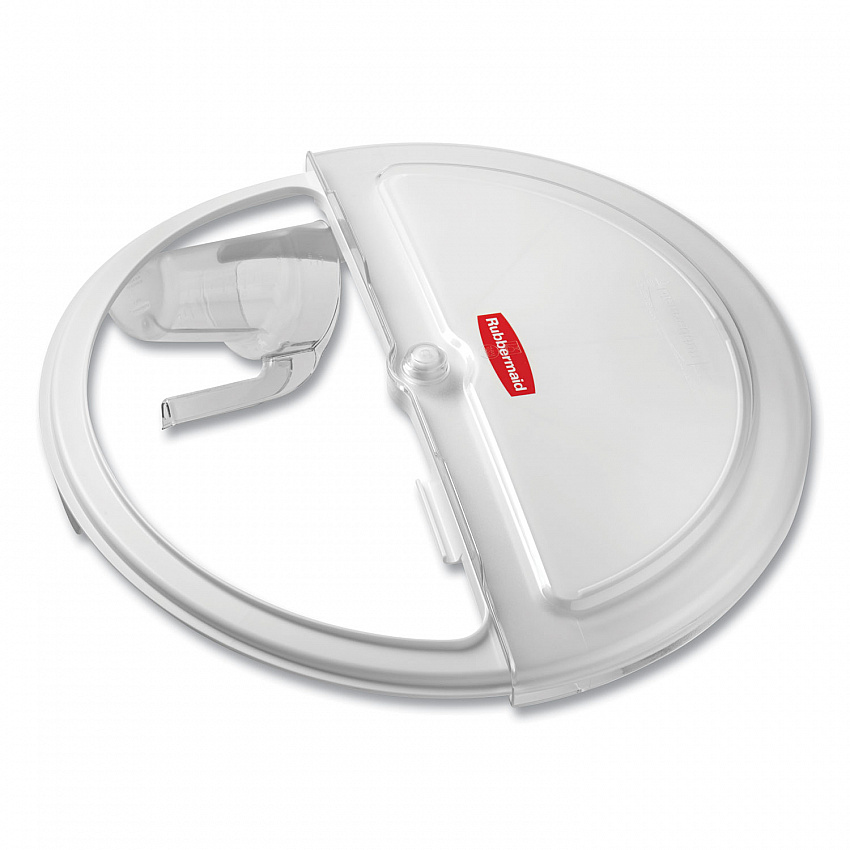 ProSave Sliding Lid Conversion Kit for Brute Containers, 23.5" Diameter x 5.25" h, White, Plastic (FG9G7800WHT)