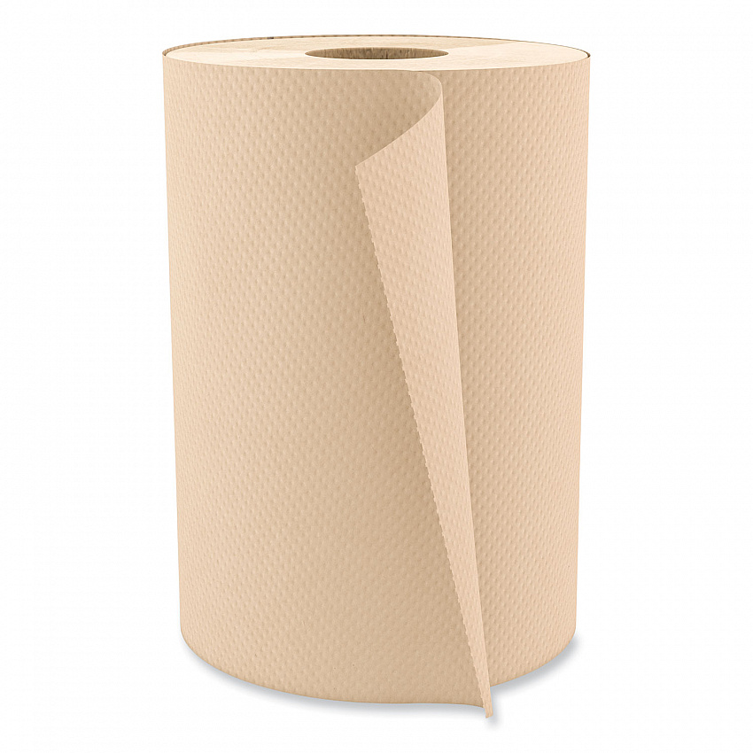 Select Hardwound Roll Towels, 1-Ply, 7.88" x 350 ft, Natural, 12 Rolls/Carton (H035)