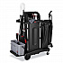 Executive Janitorial Cleaning Cart Locking Cabinet Door Kit, Black (1995833)