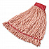 Web Foot BLEND SHRINKLESS Mop Head, Cotton/Synthetic, Small, Orange, 6/Carton (FGA25306OR00)