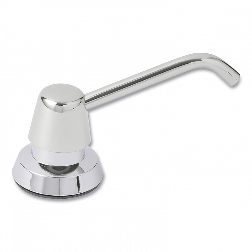 Contura Lavatory-Mounted Soap Dispenser, 34 oz, 3.31 x 4 x 17.63, Chrome/Stainless Steel (822)