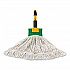 Super Stitch Blend Mop Head,  Cotton/Synthetic, Large, White, 6/Carton (D213WHI)