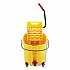 WaveBrake 2.0 Bucket/Wringer Combos, Side-Press, 44 qt, Plastic, Yellow (FG618688YEL)