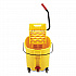 WaveBrake 2.0 Bucket/Wringer Combos, Down-Press, 44 qt, Plastic, Yellow (FG757688YEL)