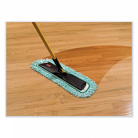 HYGEN Dust Mop Heads With Fringe, Green, 48