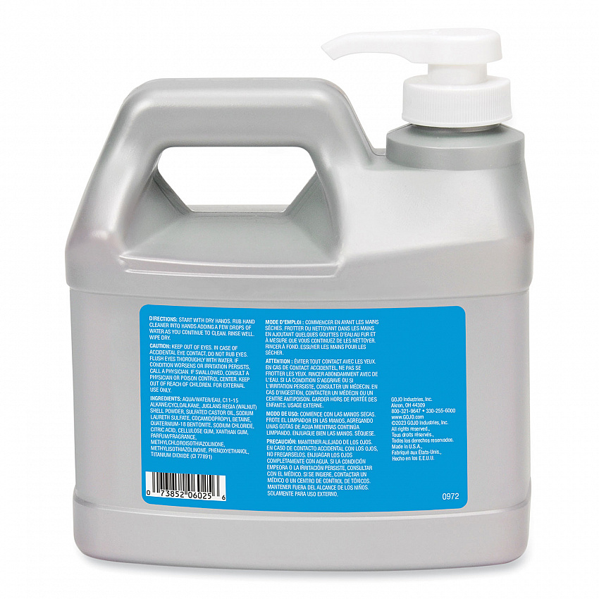 SUPRO MAX Heavy Duty Hand Cleaner, Refill for GOJO PRO TDX 2000 Dispenser, Floral Fragrance, 0.5 gal, 4/Carton (097204CT)