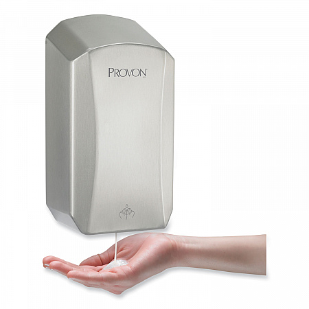 LTX Behavioral Health Dispenser, 1,200 mL, 6.54 x 4.1 x 11.22, Stainless Steel (192701)