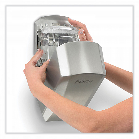 LTX Behavioral Health Dispenser, 1,200 mL, 6.54 x 4.1 x 11.22, Stainless Steel (192701)