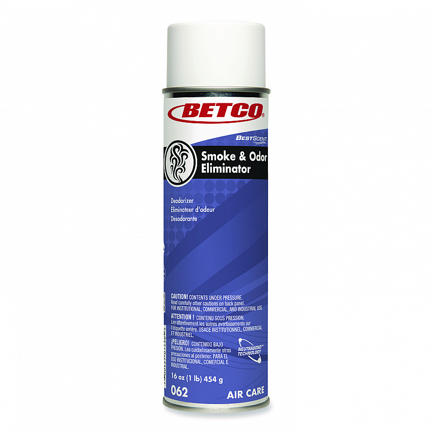 BestScent Smoke and Odor Eliminator Aerosol, Fruit/Floral Scent, 16 oz Aerosol Can, 12/Carton (622300)