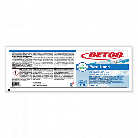 SenTec Pure Linen Concentrate Odor Eliminator, Pure Linen, 2 L Bottle, 2/Carton (4130B200)
