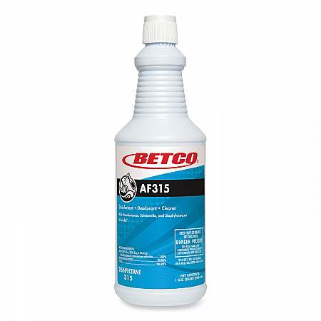 AF315 Disinfectant Cleaner, Citrus Floral Scent, 32 oz Bottle, 12/Carton (3151200)