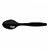 Individually Wrapped Heavyweight Spoons, Plastic, Black, 1,000/Carton (PTH53C)
