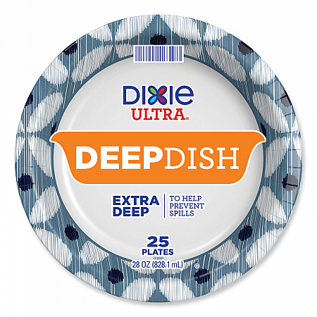 Deep Dish Paper Plate, 9.56