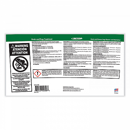 Drain and Trap Treatment, 5 lb Pail (26000500)