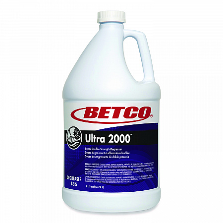 Ultra 2000 Degreaser, 1 gal Bottle, 4/Carton (1360400)