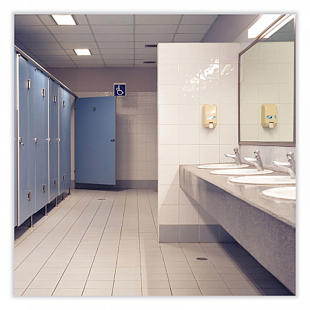 Rest Stop Non-Acid Bowl and Restroom Cleaner, Floral Fresh Scent, 1 gal Bottle, 4/Carton (700400)