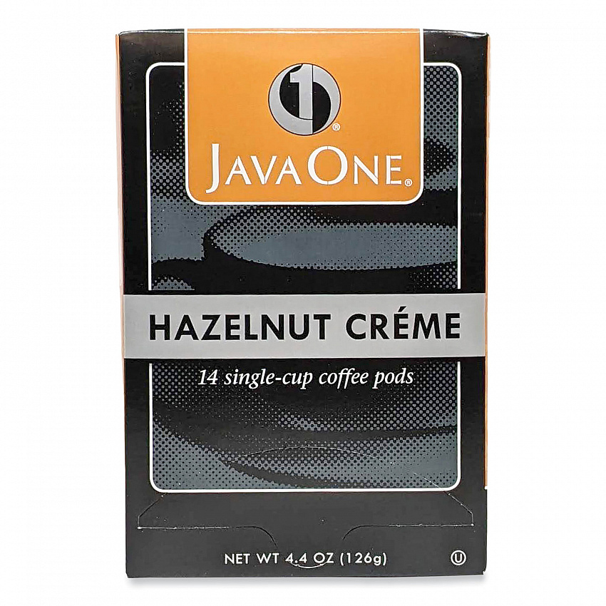 Coffee Pods, Hazelnut Creme, Single Cup, 14/Box (70500)