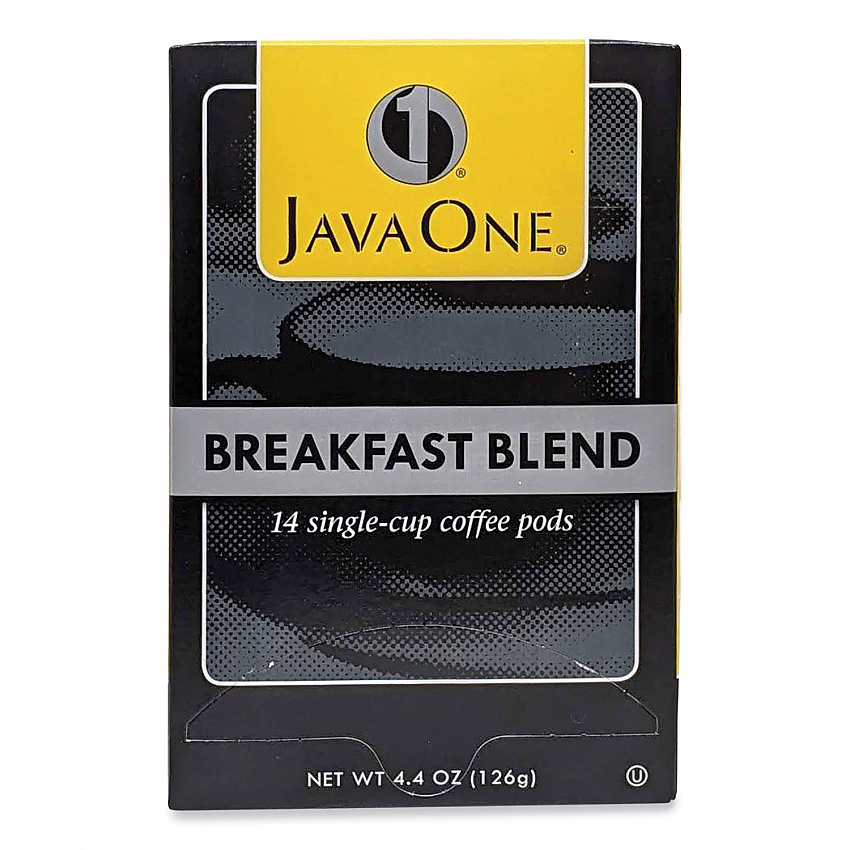 Coffee Pods, Breakfast Blend, Single Cup, 14/Box (30220)