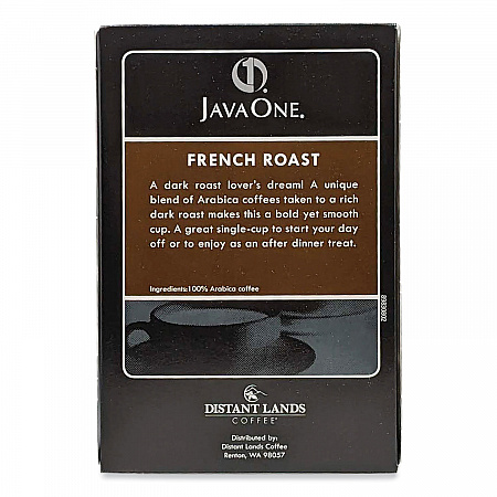 Coffee Pods, French Roast, Single Cup, 14/Box (30800)