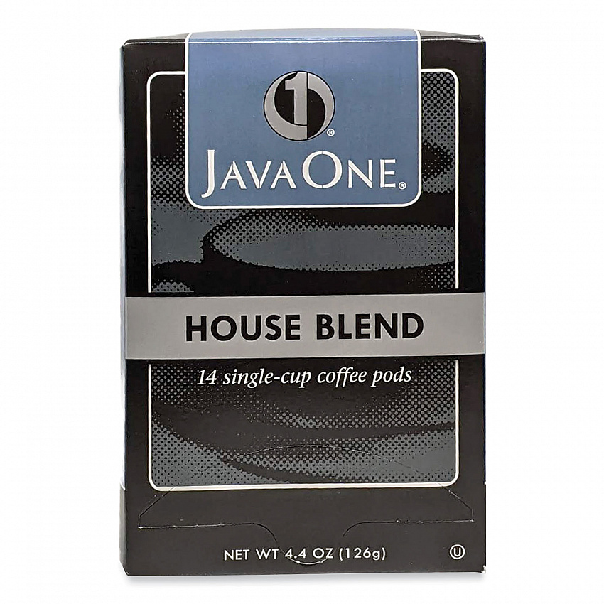 Coffee Pods, House Blend, Single Cup, 14/Box (40300)