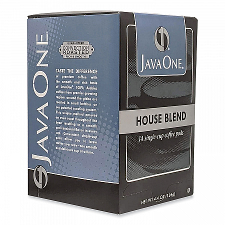 Coffee Pods, House Blend, Single Cup, 14/Box (40300)