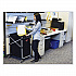 Replacement X-Cart Bag for Rubbermaid Commercial 1881750, Black, 2/Carton (1881783CT)