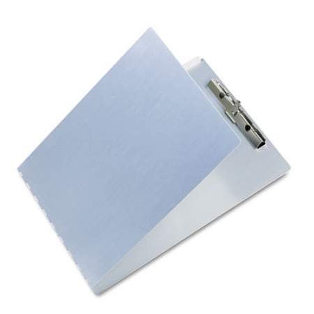Saunders Aluminum Clipboard w/Writing Plate, 1/2" Clip Cap, 8 1/2 x 12 Sheets, Silver (12017)