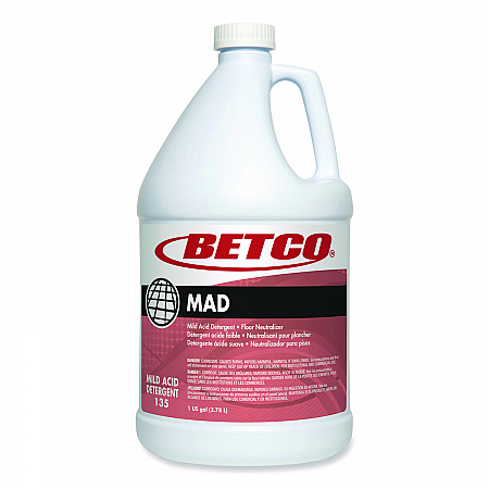 MAD Detergent, 1 gal Bottle, 4/Carton (1350400)