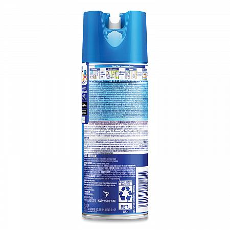 Disinfectant Spray, Spring Waterfall Scent, Liquid, 12.5 oz Aerosol Spray, 12/Carton (02845)