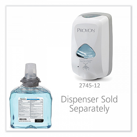 Foaming Antimicrobial Handwash with PCMX Refill, For TFX Dispenser, Floral Scent, 1,200 mL, 2/Carton (534402CT)
