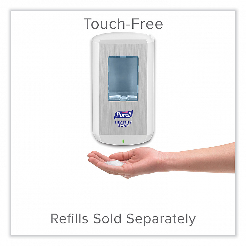 CS8 Soap Dispenser, 1,200 mL, 5.79 x 3.93 x 10.31, White (783001)
