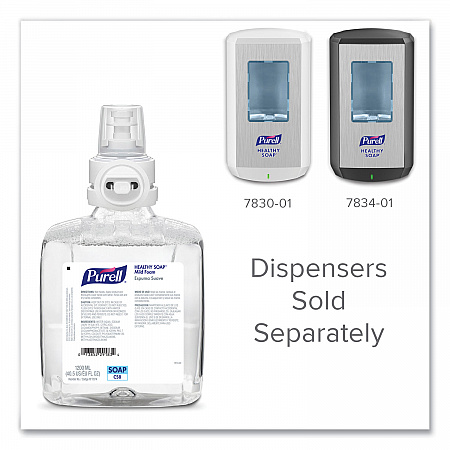 Professional HEALTHY SOAP Mild Foam Refill, For CS8 Dispensers, Fragrance-Free, 1,200 mL, 2/Carton (787402CT)