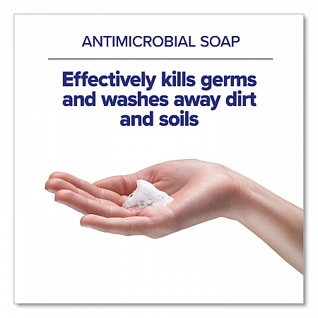 Healthy Soap 2.0% CHG Antimicrobial Foam Refill for CS8 Dispensers, Fragrance-Free, 1,200 mL, 2/Carton (788102)