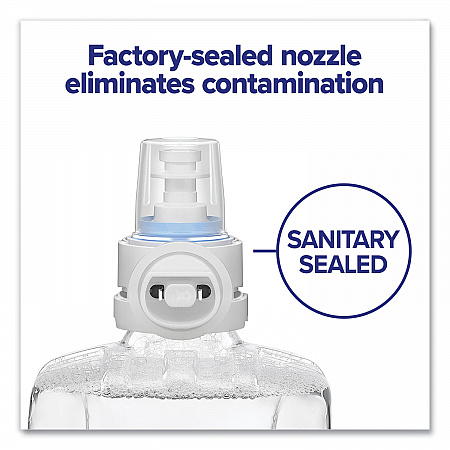 Healthy Soap 2.0% CHG Antimicrobial Foam Refill for CS8 Dispensers, Fragrance-Free, 1,200 mL, 2/Carton (788102)