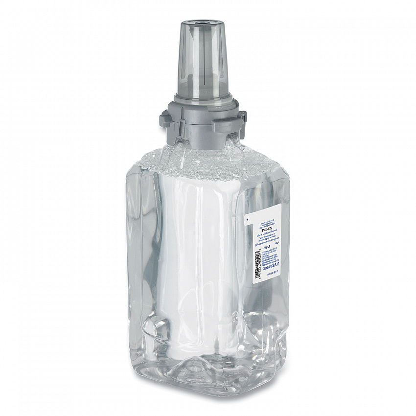 Clear and Mild Foam Hand Wash Refill, Unscented, 1,250 mL, 3/Carton (882103)