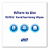 Hand Sanitizing Wipes Alcohol Formula, 6 x 7, Unscented, White, 175/Canister, 6 Canisters/Carton (903106)