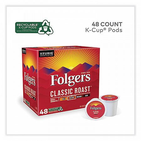 Gourmet Selections Classic Roast Coffee K-Cups, 48/Box (5000363378)