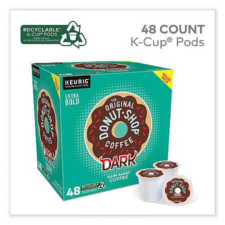 DARK K-Cups, Regular Extra Bold, 48/Box (5000355634)