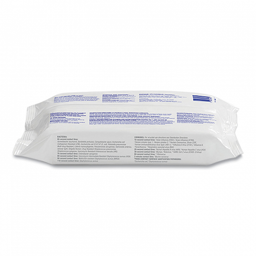 Healthcare Surface Disinfecting Wipes, 1-Ply, 7 x 10, Unscented, White, 72/Pack (937012)