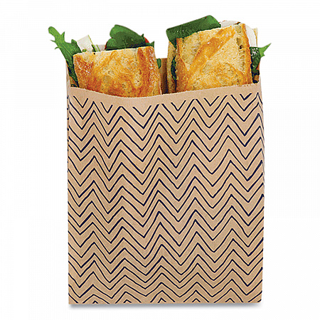 XL Sandwich Bag with Resealable Stickers, 7.1