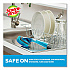 Non-Scratch Dishwand Refills, Blue, 2/Pack (48312)