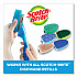 Non-Scratch Dishwand Refills, Blue, 2/Pack (48312)